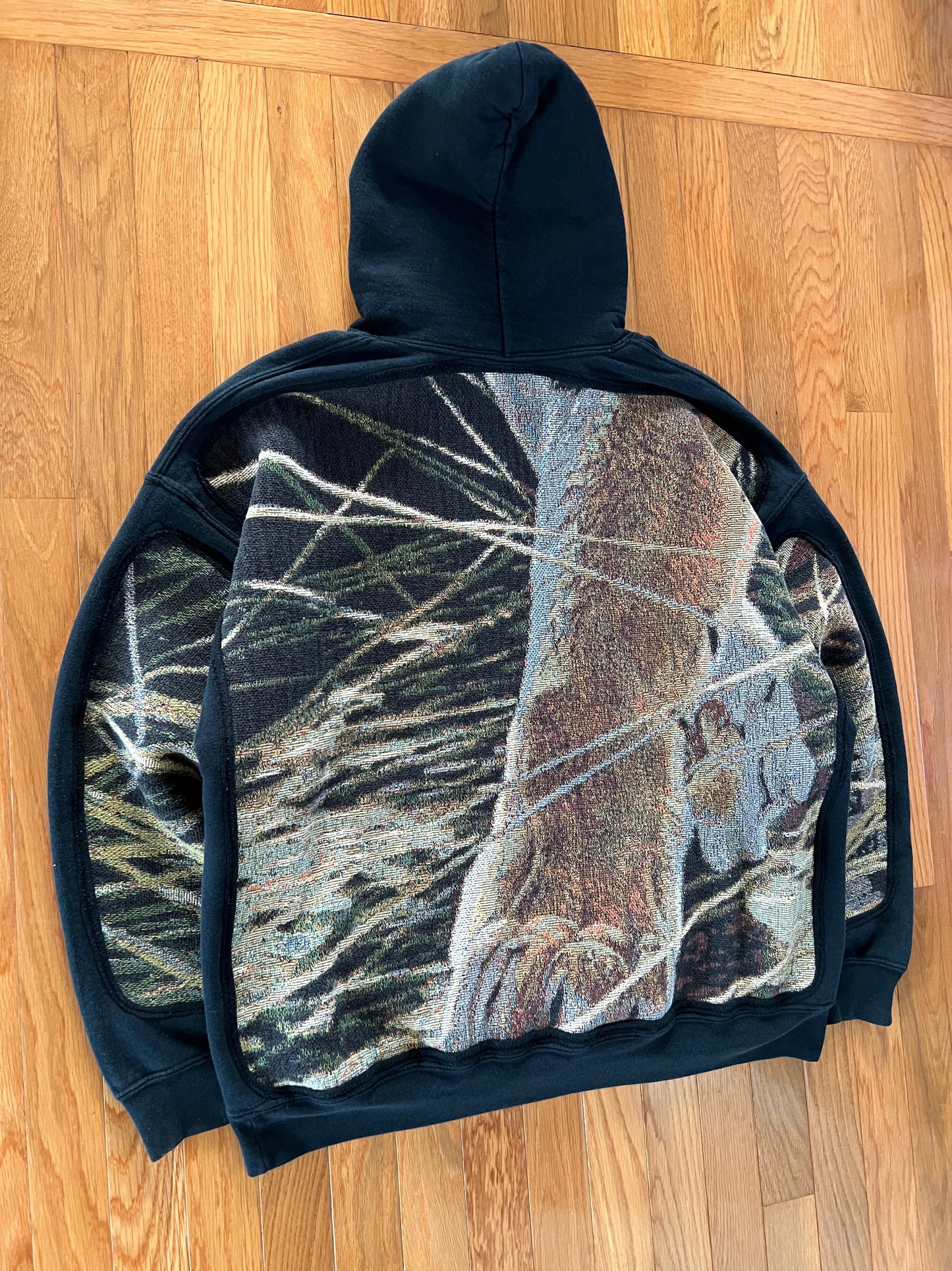 1 of 1 Reworked Tiger’s Gaze Blanket Hoodie Size XL