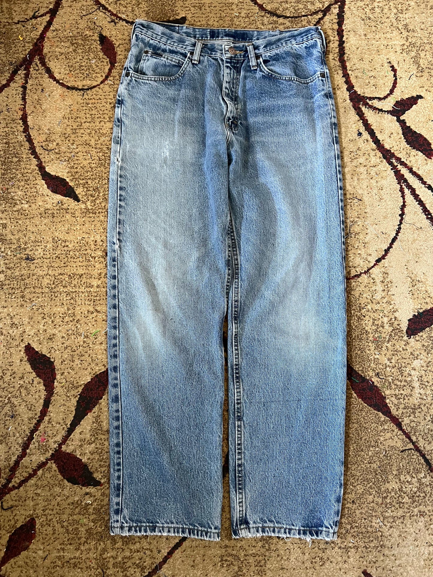 Embroidered Denim Pants Size 32x32