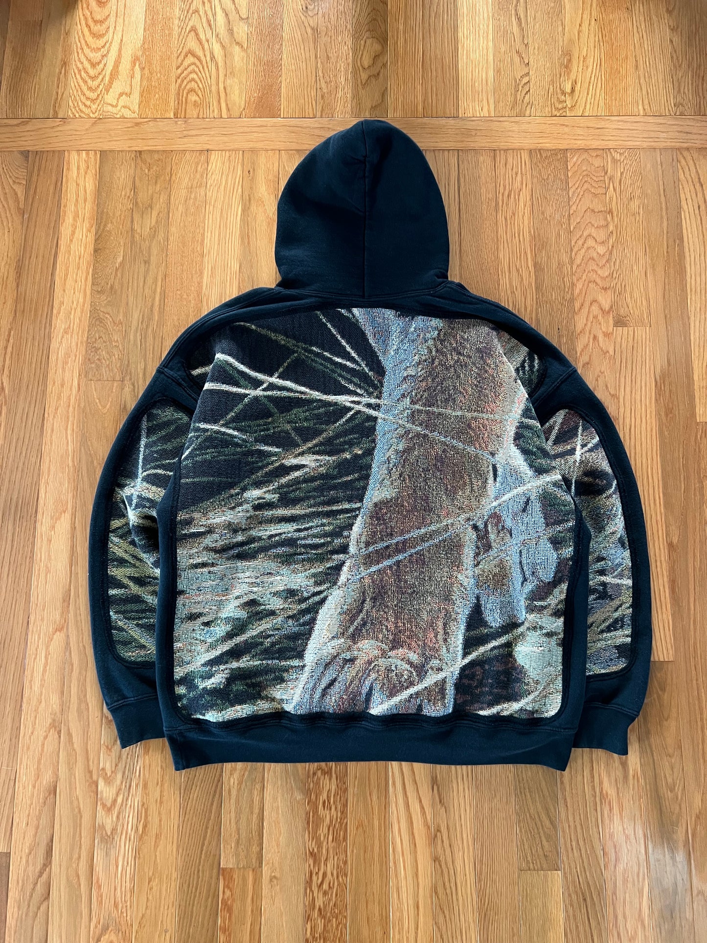 1 of 1 Reworked Tiger’s Gaze Blanket Hoodie Size XL